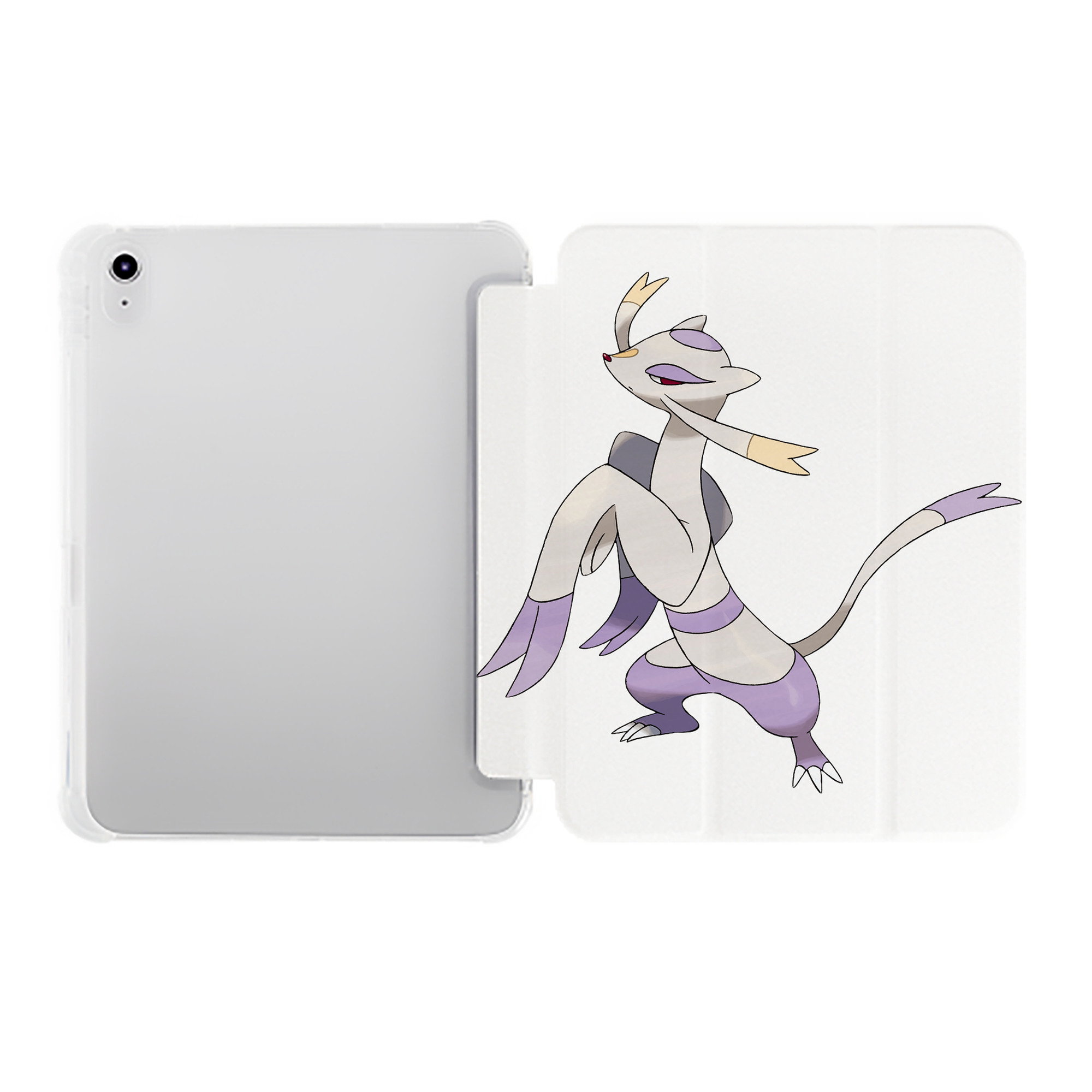 （画像用） ポケットモンスター Pokémon IPad ケース ペン収納付き 三つ折りスタンド PUレザー×シリコン 対応機種9.5/10.5/10.9インチ
